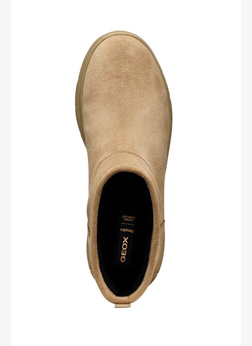 Geox Kadın Bej D Spherıca 4X4 B Abx B - Suede Süet Deri Teddy Bot D5626B00022C5010 - Görsel 6