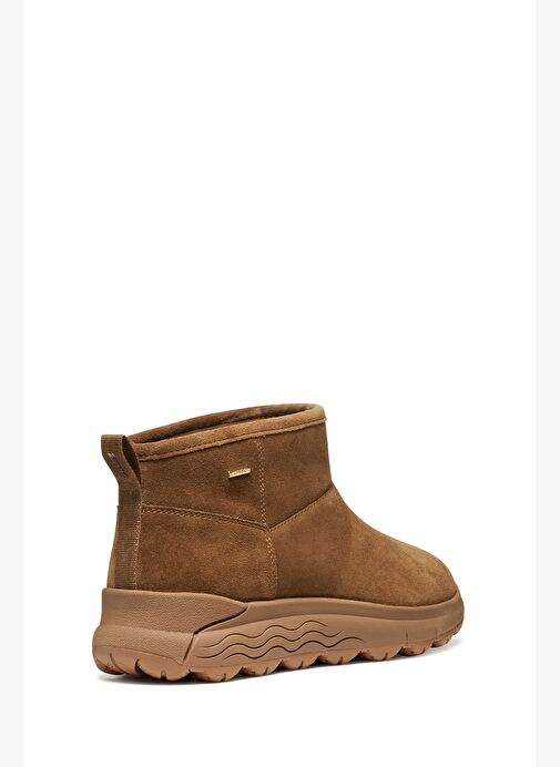 Geox Kadın Taba D Spherıca 4X4 B Abx B - Suede Süet Deri Teddy Bot D5626B00022C6372 - Görsel 5