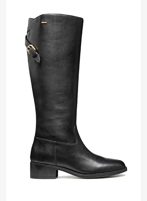 Geox Kadın Siyah D Camexıa Np Abx Fermuarlı Deri Çizme D566WB00043C9999 - Görsel 2