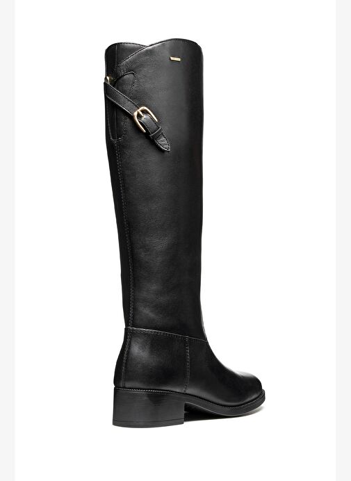 Geox Kadın Siyah D Camexıa Np Abx Fermuarlı Deri Çizme D566WB00043C9999 - Görsel 5