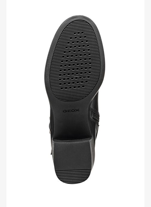 Geox Kadın Siyah D Serılda 60 B - Smo.Lea Fermuarlı Topuklu Deri Çizme D56XXB00043C9999 - Görsel 7