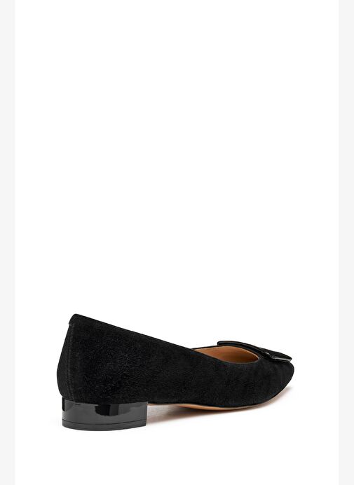 Geox Kadın Siyah D Gıselda15 Rugan Deri Klasik Babet D56YUA021HHC9999 - Görsel 9