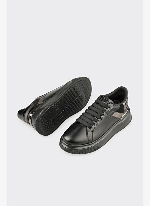 Siyah Erkek Spor Ayakkabı - Görsel 4