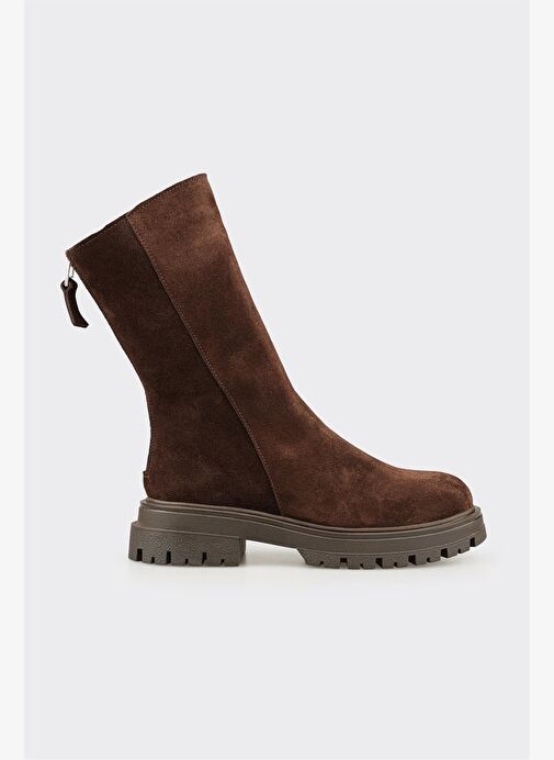 Elle Elle Belirsiz Kahve Deri Kadın Günlük Bot Boyner'de! Belirsiz - 2. görsel
