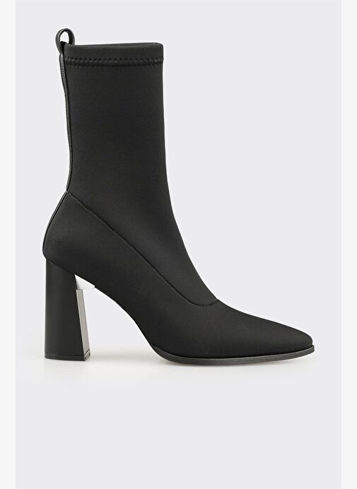 Siyah Kadın Klasik Bot - Görsel 2