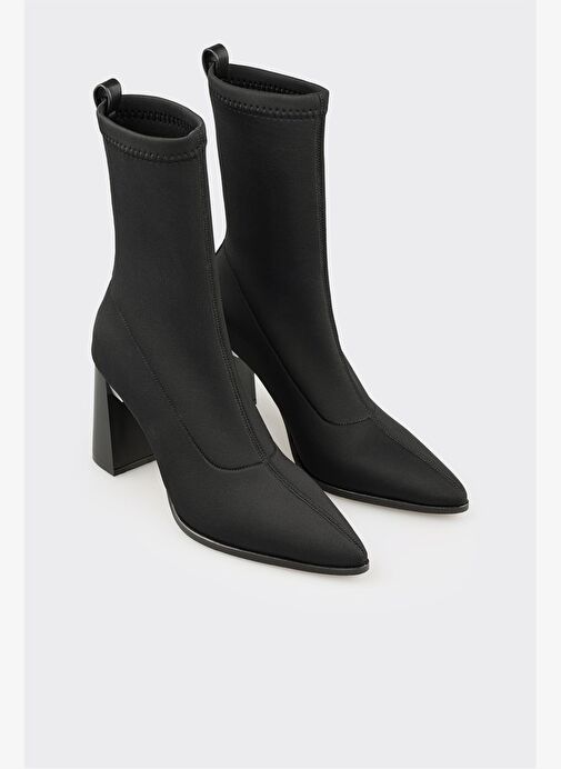 Siyah Kadın Klasik Bot - Görsel 3