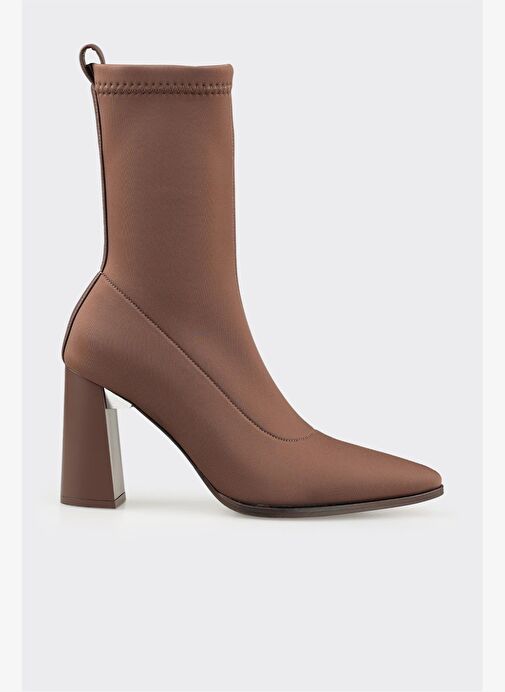 Kahve Kadın Klasik Bot - Görsel 2