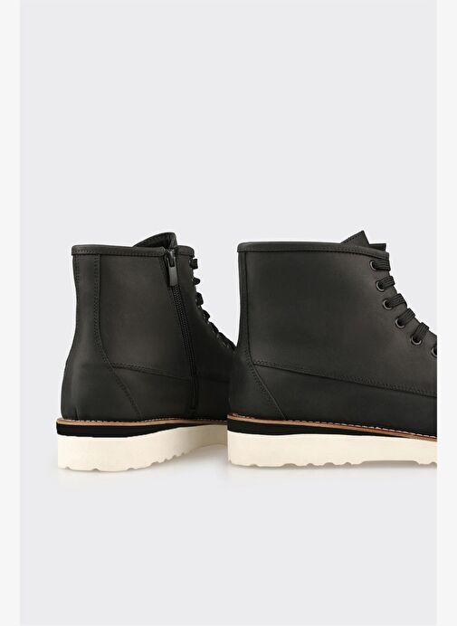 Elle Elle Siyah Deri Erkek Günlük Bot Boyner'de! Siyah - 5. görsel