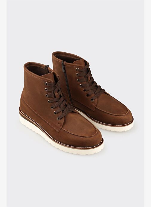 Elle Elle Belirsiz Kahve Deri Erkek Günlük Bot Boyner'de! Belirsiz - 3. görsel