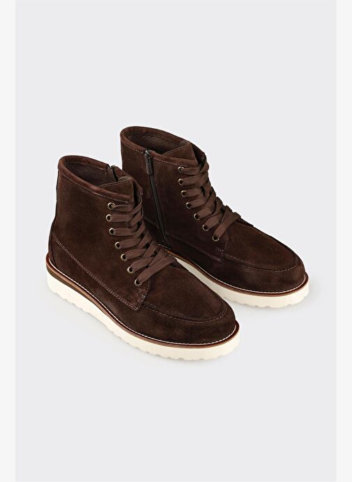 Elle Elle Belirsiz Kahve Deri Erkek Günlük Bot Boyner'de! Belirsiz - 3. görsel