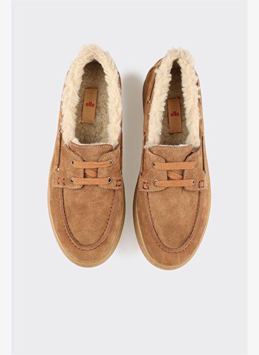 Elle Elle Taba Deri Kadın Günlük Ayakkabı Boyner'de! Taba - 5. görsel