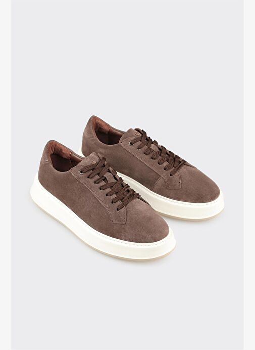 Vizon Deri Erkek Günlük Ayakkabı - Görsel 3