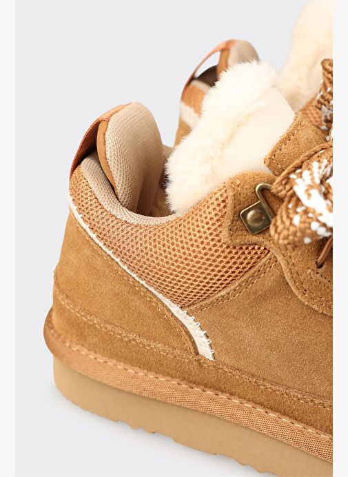 Camel Deri Kadın Günlük Ayakkabı - Görsel 6