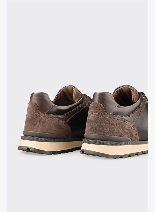 Vizon Deri Erkek Spor Ayakkabı - Görsel 6