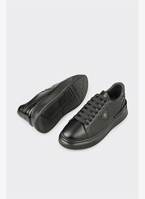 Siyah Erkek Spor Ayakkabı - Görsel 4