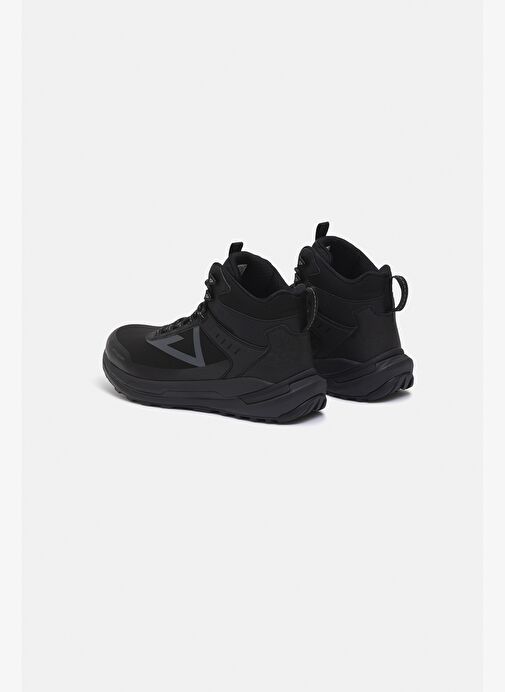 1415 V-Wild Mid Erkek Bot Siyah - Görsel 6