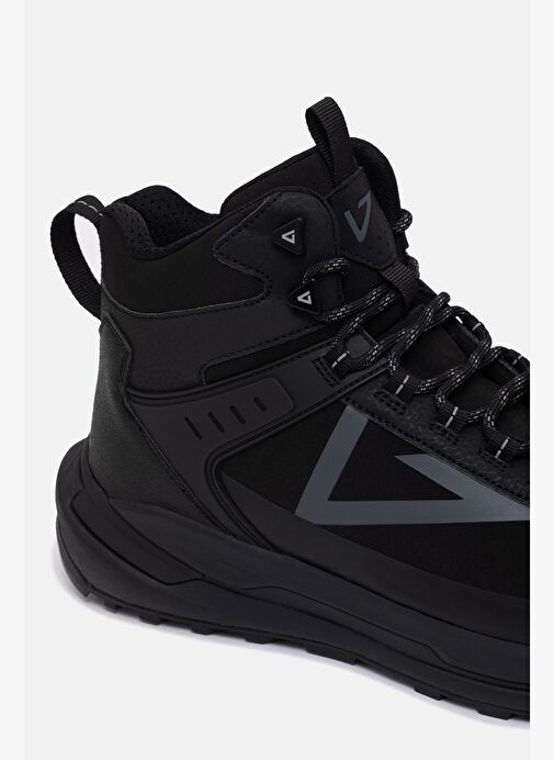 1415 V-Wild Mid Erkek Bot Siyah - Görsel 8