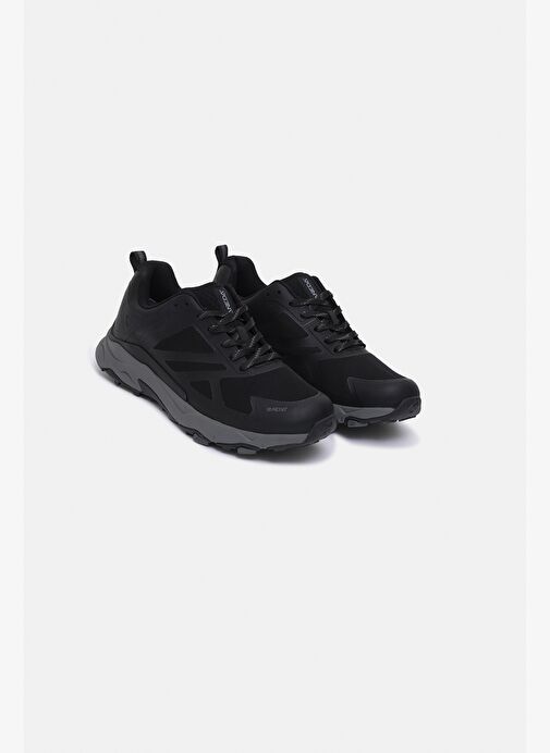 1416 V-Act Mid Erkek Ayakkabı Siyah - Görsel 5