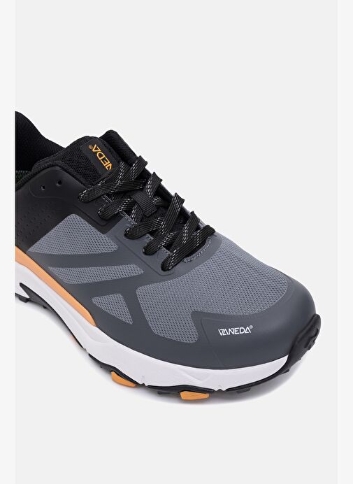 1416 V-Act Mid Erkek Ayakkabı Gri - Görsel 7