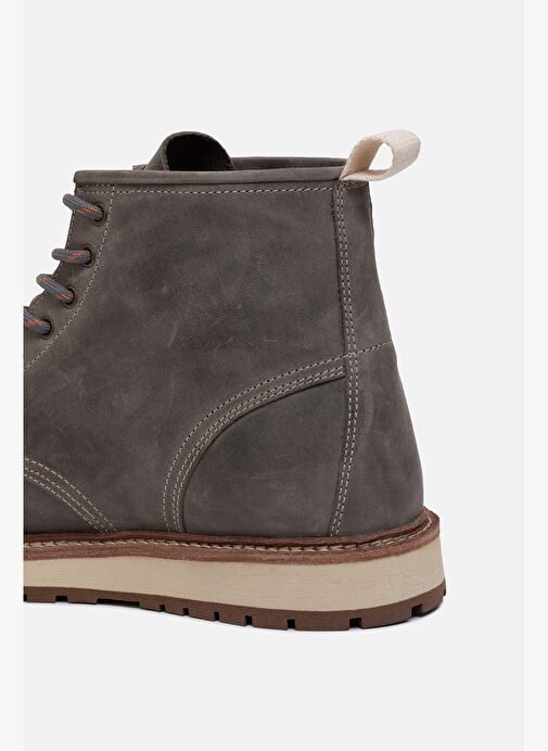 1401 Lifestyle V-Town Pull Up Erkek Bot Gri - Görsel 8