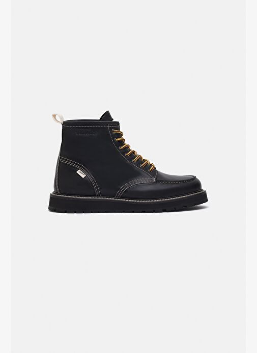 1401 Lifestyle V-Town Pull Up Erkek Bot Siyah - Görsel 2