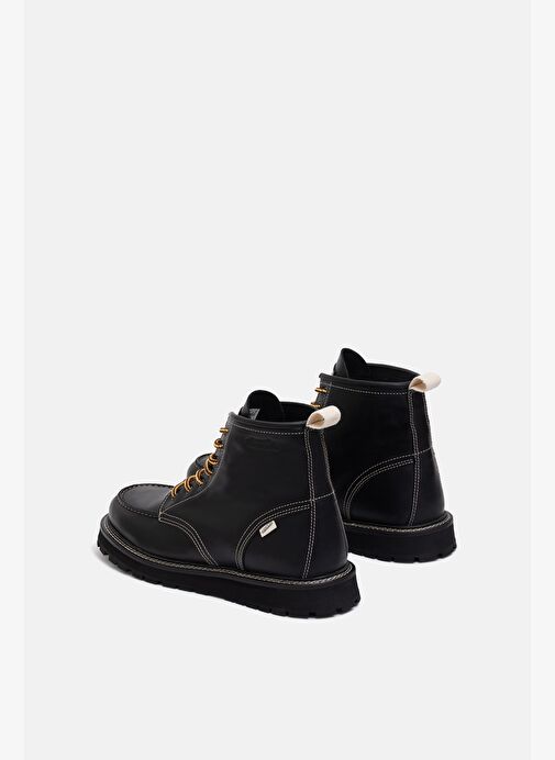 1401 Lifestyle V-Town Pull Up Erkek Bot Siyah - Görsel 6