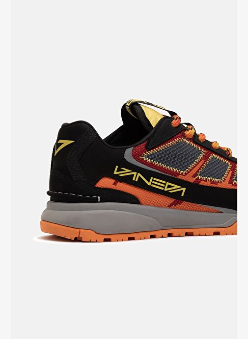 1438 VX Core Kadın Ayakkabı Siyah/Turuncu - Görsel 8