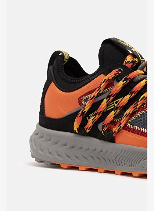 1439 VX Flow Erkek Ayakkabı Siyah/Turuncu - Görsel 5