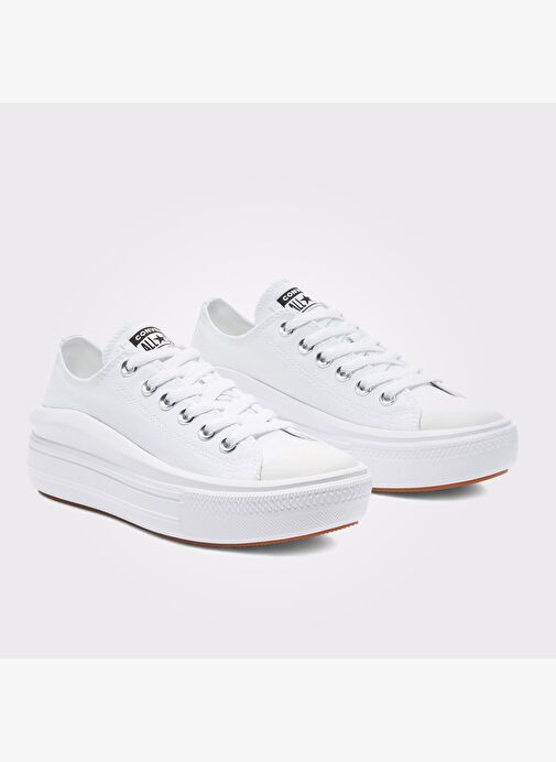 Converse Converse Chuck Taylor All Star Move Unisex Beyaz Platform Sneaker Boyner'de! Beyaz - 4. görsel