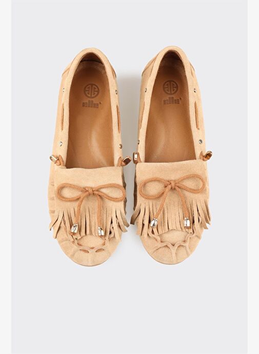 Naturel Deri Kadın Günlük Ayakkabı - Görsel 5