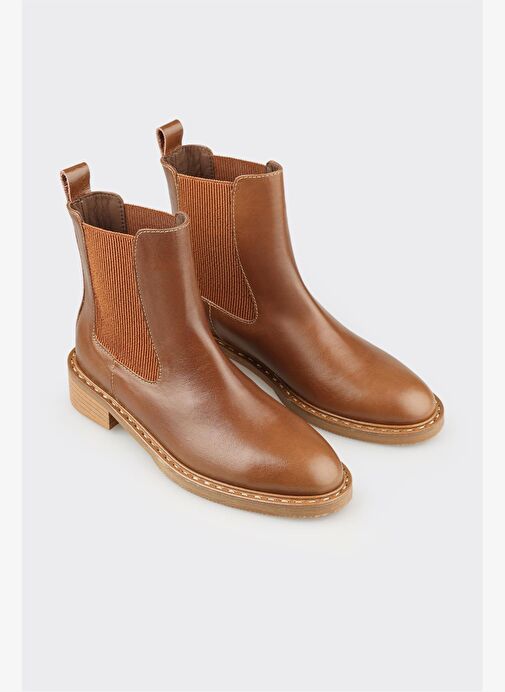 Taba Deri Kadın Günlük Bot - Görsel 3