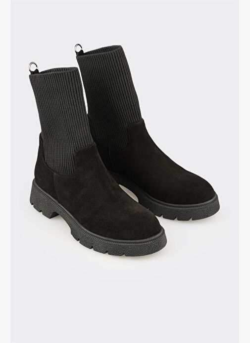 Siyah Kadın Günlük Bot - Görsel 3