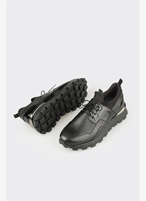 Siyah Erkek Spor Ayakkabı - Görsel 4