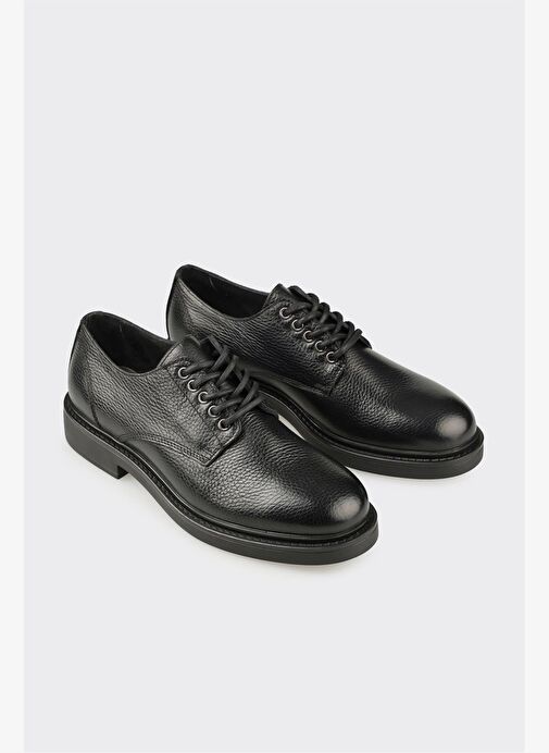 Elle Elle Siyah Deri Erkek Günlük Ayakkabı Boyner'de! Siyah - 3. görsel