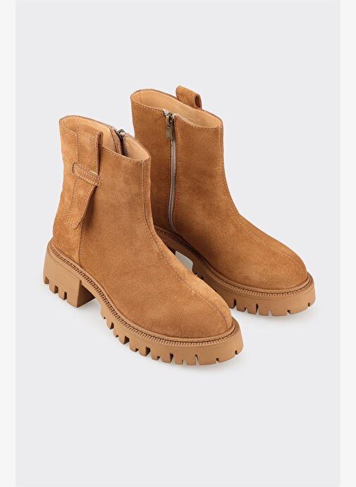 Taba Deri Kadın Günlük Bot - Görsel 3