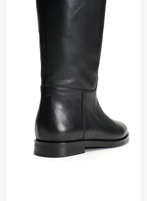 Axel Deri 2 Cm Düz Çizme - Görsel 4