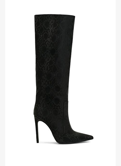 Alexandra Deri 10 Cm Topuklu Çizme - Görsel 2