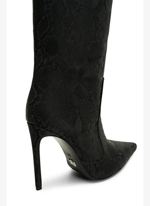 Alexandra Deri 10 Cm Topuklu Çizme - Görsel 4