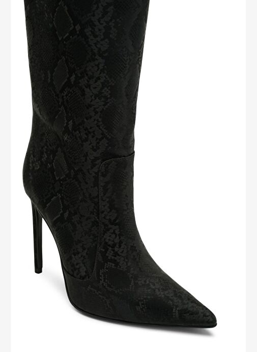 Alexandra Deri 10 Cm Topuklu Çizme - Görsel 5