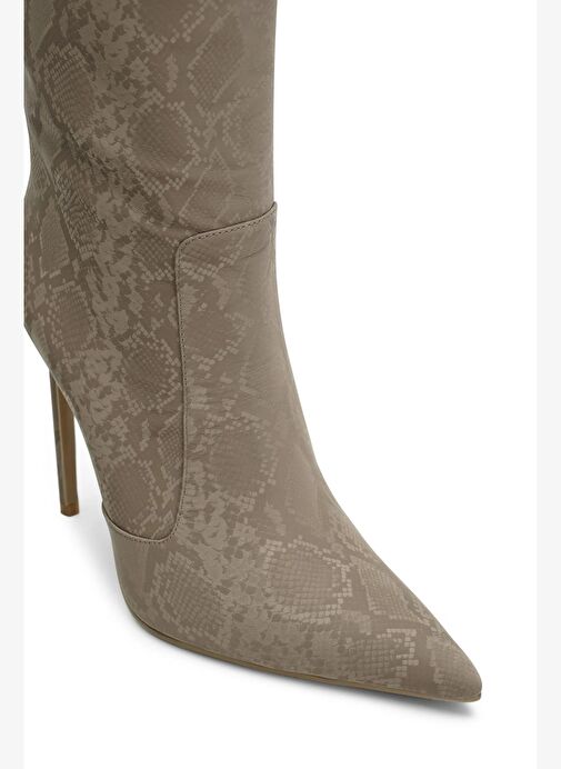 Alexandra Deri 10 Cm Topuklu Çizme - Görsel 5