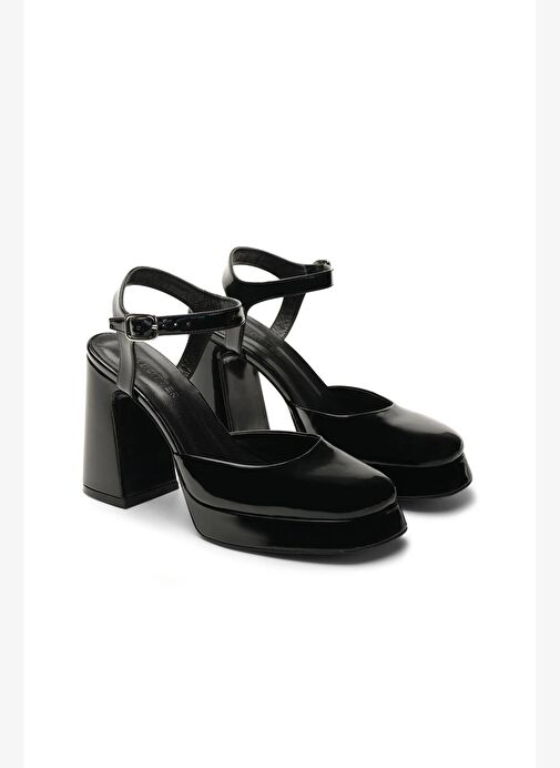 Babs Rugan 10 Cm Platform Topuklu Ayakkabı - Görsel 4