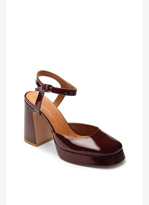 Babs Rugan 10 Cm Platform Topuklu Ayakkabı - Görsel 3