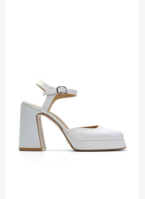 Babs Saten 10 Cm Platform Topuklu Ayakkabı - Görsel 2