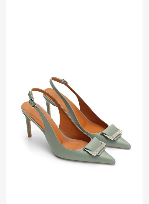 Bellagıo Deri 8 Cm Stiletto - Görsel 3