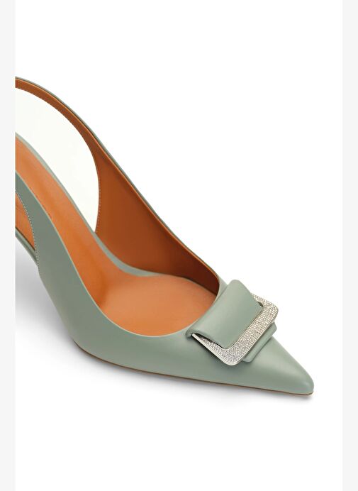 Bellagıo Deri 8 Cm Stiletto - Görsel 4