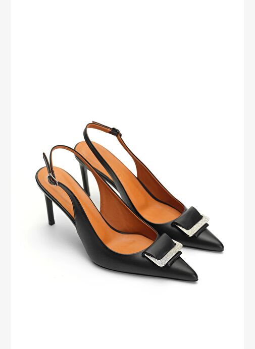 Bellagıo Deri 8 Cm Stiletto - Görsel 3
