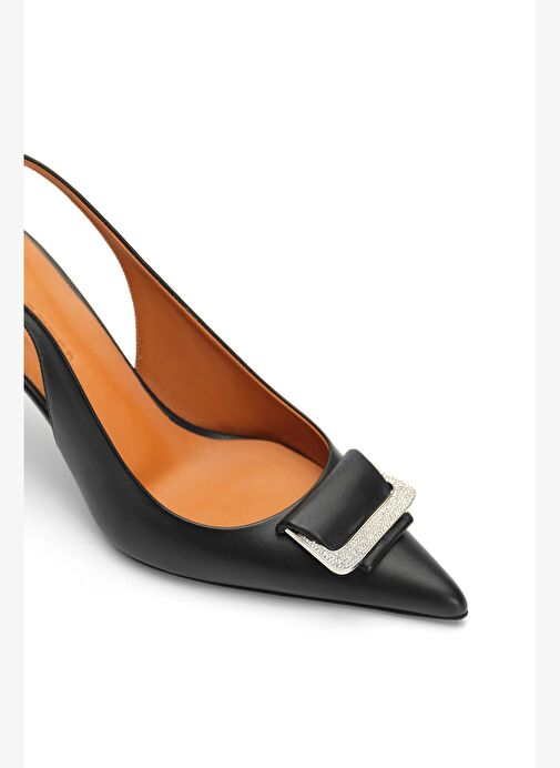 Bellagıo Deri 8 Cm Stiletto - Görsel 4