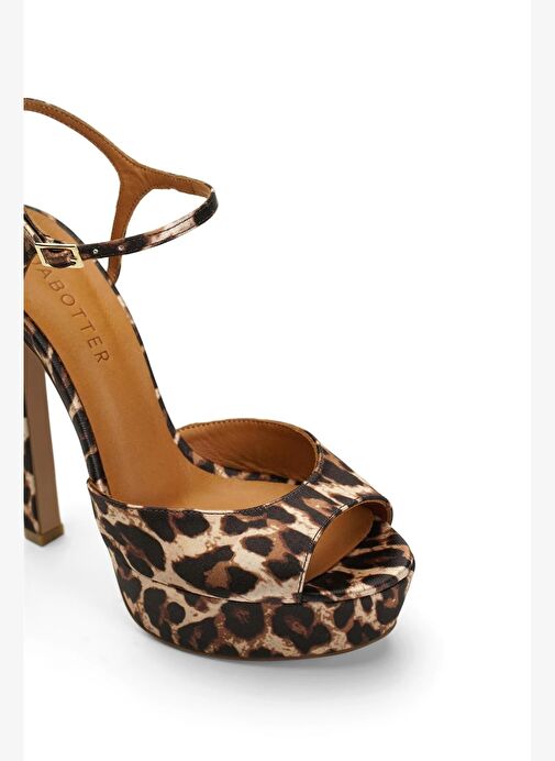 Brıda Saten 14 Cm Platform Topuklu Ayakkabı - Görsel 3