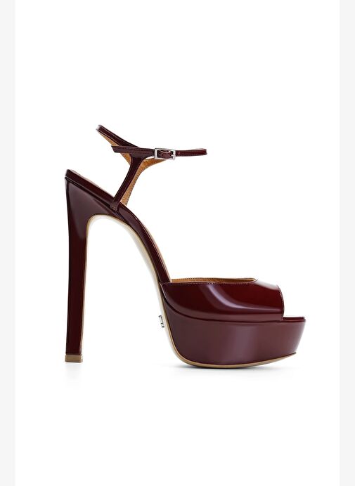 Brıda Rugan 14 Cm Platform Topuklu Ayakkabı - Görsel 2