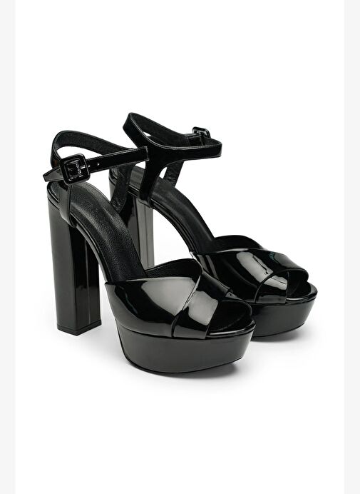 Carla Rugan 14 Cm Platform Topuklu Ayakkabı - Görsel 3